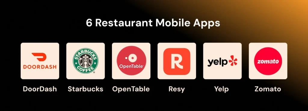 popular restaurant apps